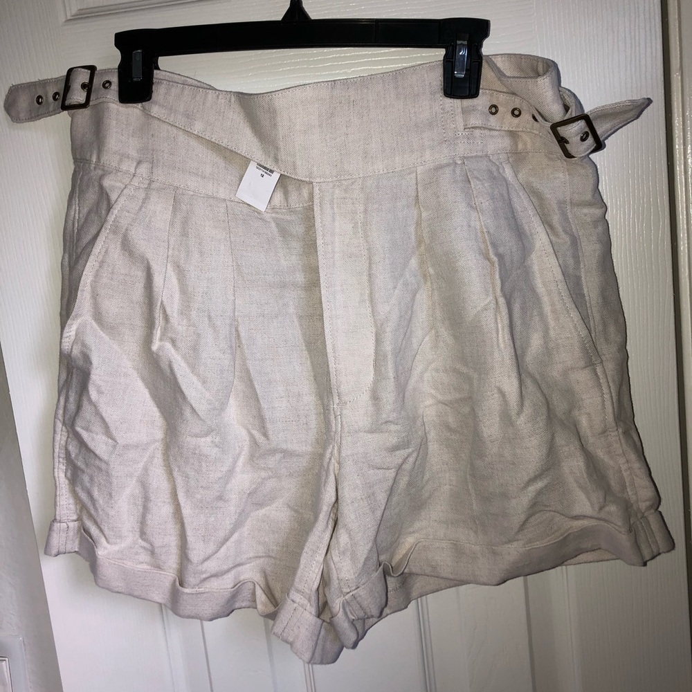Linen shorts size 12